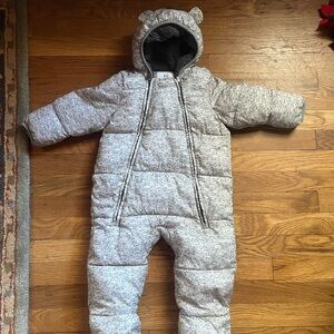 GAP Baby Snowsuit in Gray